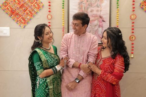 Emotional parents moment at daughter’s wedding